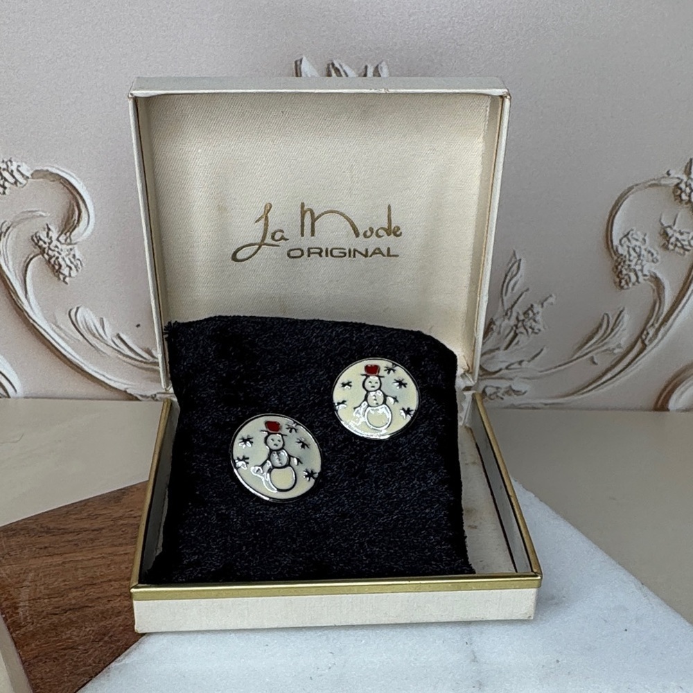 Vintage Estate Snowman Ginger Snaps #12